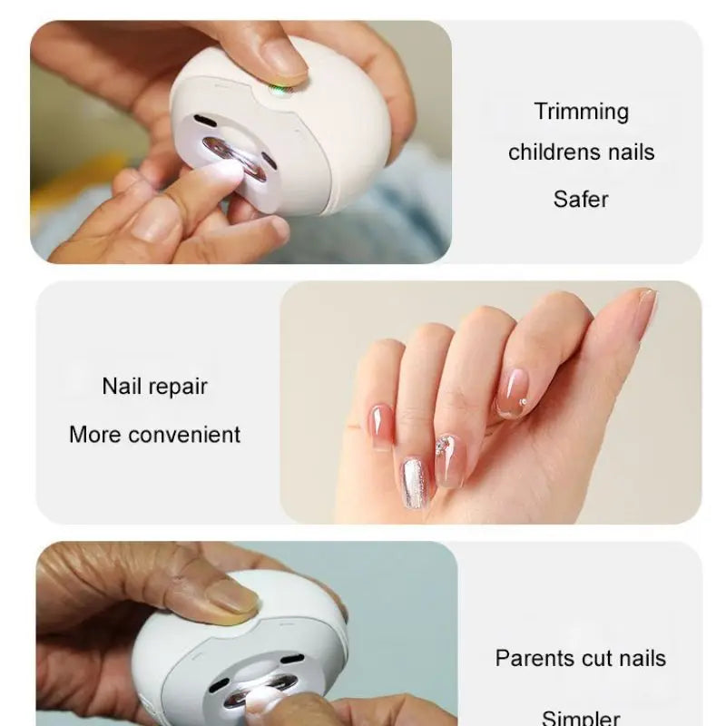 Electric Nail Sharpener Multi-Functional Hand-Held Nail Sharpener Automatic Nail Clippers Adult Children Electric Nail Clippers