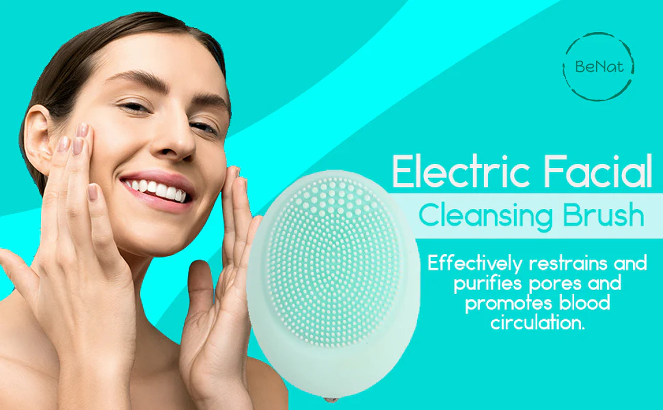 Glowing Skin Electric Facial Cleansing Brush